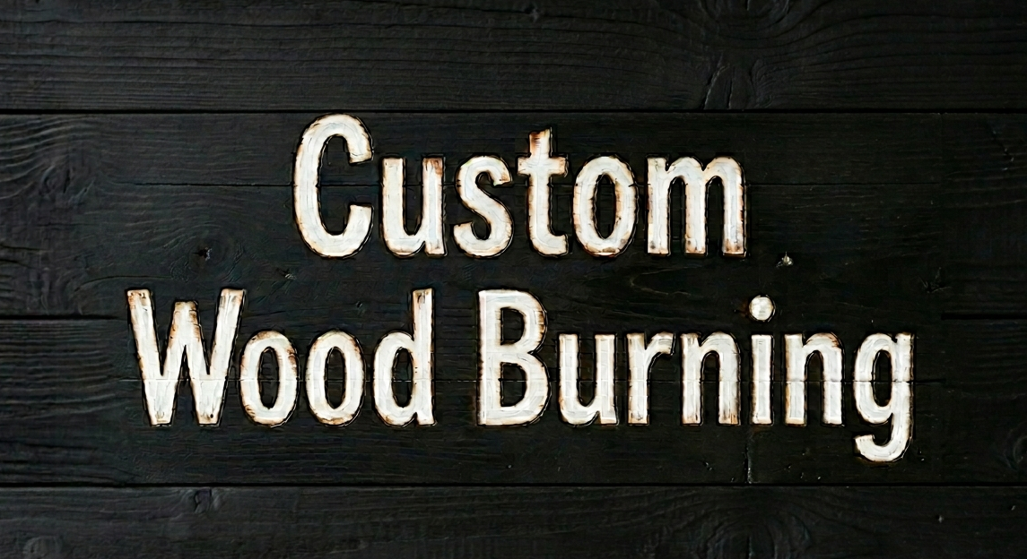 Custom Wood Burning 4x6 Frame